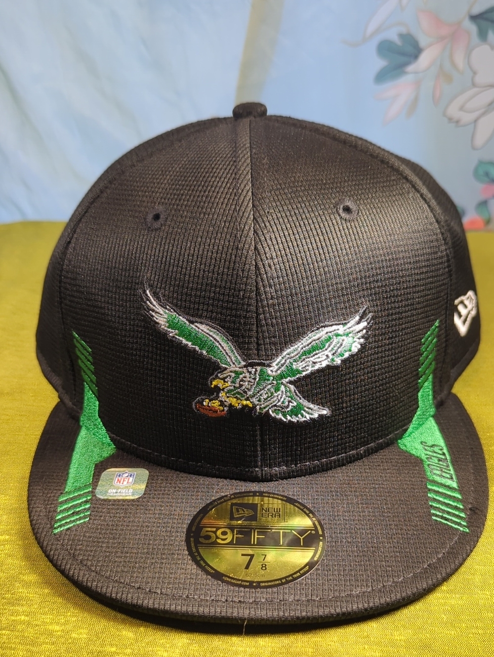 Philadelphia Eagles New Throwback 59FIFTY Fitted Hat